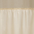 Cortina Baño Tusor Volado Puntilla 100% Algodon 180x180 Cm - tienda online