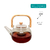 Tetera Vidrio 1 L Con Infusor Y Asa De Bambu en internet