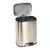 Cesto Tacho De Basura Acero Inox. Semi Mate. Con Pedal 12 Lt - Normita Room