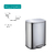 Cesto Tacho De Basura Acero Inox. 30 L Con Pedal 35x30x64 Cm en internet