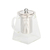 Tetera De Vidrio Piramidal Con Infusor 750 Ml - comprar online