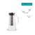 Cafetera De Vidrio Y Acero Inox. Con Filtro Y Medidor 1 Lt en internet