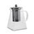 Tetera De Vidrio Piramidal Con Filtro De Metal 950 Ml - comprar online
