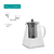 Tetera De Vidrio Piramidal Con Filtro De Metal 950 Ml en internet