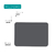 Imagen de Set X 12 Individual Rectangular Color Liso Pvc 40.5 X 27 Cm