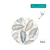 Set X 6 Individuales Redondos Estampados Pvc 39.5 Diam. - comprar online