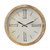 Reloj De Pared. Analogico. De Madera Y Metal. 51 Cm Diam. - comprar online