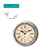 Reloj De Pared Redondo. Analogico. De Metal. 25 Cm Diam. en internet