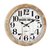 Reloj De Pared Vintage. Analogico. De Madera Y Metal. 30cm Diam. - comprar online