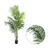 Planta Artificial Areca Grande 15 Hojas. Con Maceta. 1.60 Mt - Normita Room