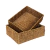 Set X2. Canasto Cajón Organizador de Seagrass y Hierro. 40x31cm + Grande - comprar online