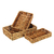 Set X3. Canasto Cajón Organizador de Seagrass y Hierro. 29x19cm + Grande - comprar online