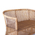 Juego Living Ratan Natural. Set X 3 Sillones + 1 Mesa Ratona (incluye colchonetas)