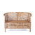 Imagen de Juego Living Ratan Natural. Set X 3 Sillones + 1 Mesa Ratona (incluye colchonetas)