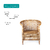 Sillon 1 Cuerpo Ratan en internet
