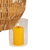 Fanal Porta Vela De Bambu. Tejido Artesanal 46cm X Diam 28cm - tienda online
