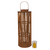 Fanal Porta Vela De Bambu. Cilindrico. Alto 65cm X Diam 24cm - Normita Room
