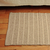Imagen de Alfombra Costado De Cama. Algodon. Nudos Y Rayas. 50x80 Cm