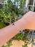 Pulseira Trevos - Preta, branca e verde - comprar online
