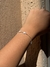 Pulseira com zircônia branca na internet