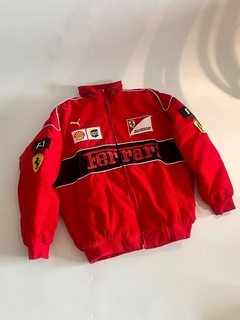 Jaqueta De Corrida Retro Ferrari F1 - loja online