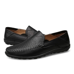 Mocassim Masculinos de Couro