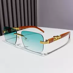 Óculos Trendy Frameless Cut na internet