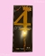 Topper "Numero c/corona"