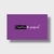 Tarjeta personal x100 - tienda online