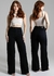 Calça Wide Leg - Sarja Sawary