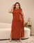 Vestido Chick Plus em Linho