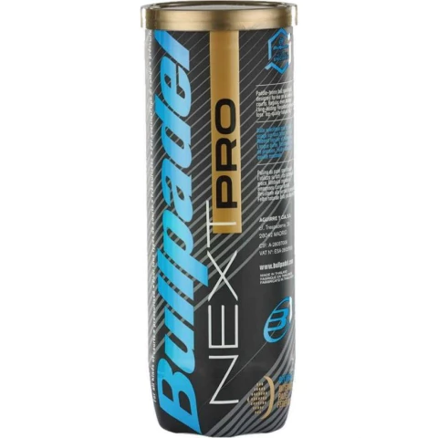 Tubo de 3 Pelotas Bullpadel Next Pro