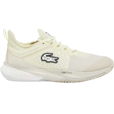 Zapatillas Lacoste AG-LT23 Lite Clay Blanco Amarillo Mujer - comprar online