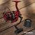 Reel Frontal Caster Supreme 9008 Ultracast Mar Surf Casting 8 Rulemanes Cónico Color Rojo