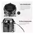 Etheos FU-L3 Farol Linterna Led Recargable Solar Usb Luz Día Fría Color Negro - tienda online
