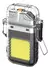 Linterna JS-C01 Llavero Recargable Encendedor Sumergible Linterna Trasparente Luz Blanco - techeberz de todo pesca