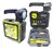 Linterna Solar Con Caja Herramientas Camping Recargable