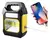Farol Led Luz Emergencia Solar, Usb, Power Bank Linterna Ofe Color Negro en internet