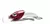 Señuelo Banana Don Kb Classic Pala 1.5 12cm 38gr Bait Dorado Color Rojo