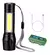 Mini Linterna Portátil Táctica Led Recargable Usb Zoom XPE Negro - comprar online