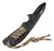 Navaja Tactica Militar Acero Polimero Cuerda Supervivencia Color Negro