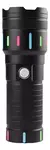 Linterna De Mano Led Inteligente Táctica Recargable Con Zoom - techeberz de todo pesca