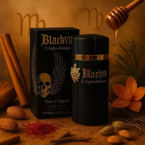 Black YD L'Aphrodisiaque de Yves d'Orgeval EDT 100ml dupe inspirado en el perfume masculino Black XS L'Aphrodisiaque de Rabanne.