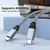 Cable USB Tipo C 3.2 HokoBox 1 Metro 20Gbps 100W 20V 5A PD 3.0 4K 60Hz Compatible con Thunderbolt 3