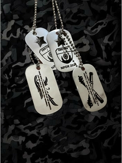 Banner da categoria Dog Tags Militares