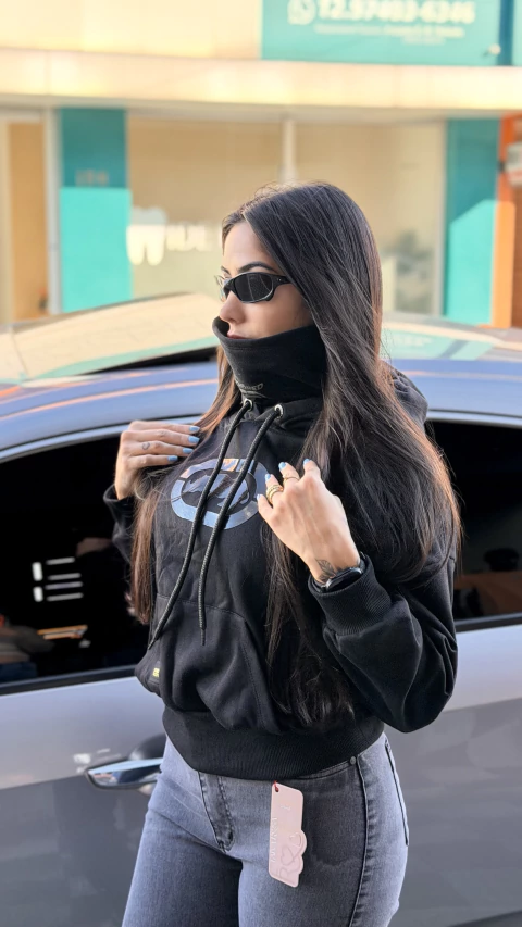 Moletom Ecko original Gola Alta máscara