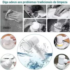 Escova Elétrica de Limpeza 5 em 1 - loja online