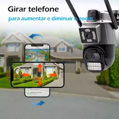 Câmera de Segurança A38 Dual Lens com IA - Coibeu - Icsee na internet