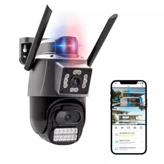 Câmera de Segurança A38 Dual Lens com IA - Coibeu - Icsee - comprar online