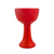 Castical de louça para vela de 7 dias vermelho na internet